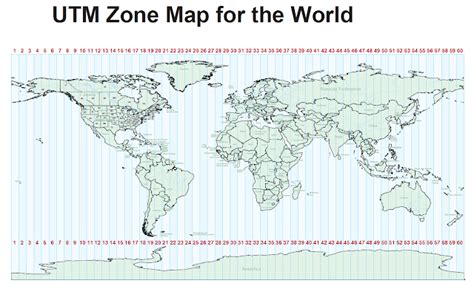 Utm Zone Map Usa United States Map