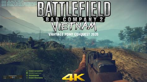 Battlefield Bad Company 2 Vietnam Multiplayer 2020 Vantage Point 4k