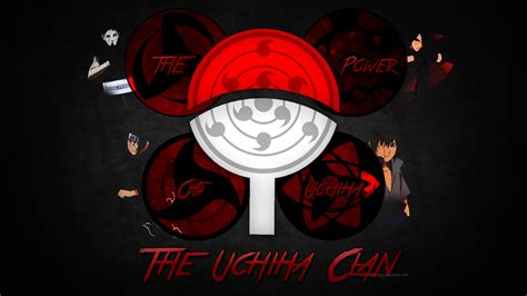 Uchiha Symbol Wallpaper - WallpaperSafari