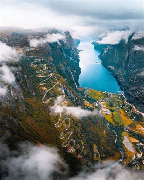 Lysebotn Road in Norway : r/pics