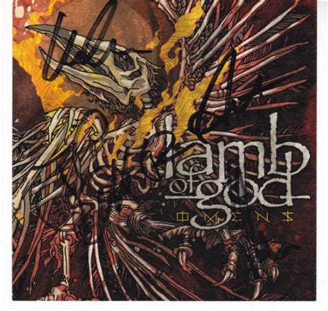 Lamb Of God Omens Cd Picclick Uk