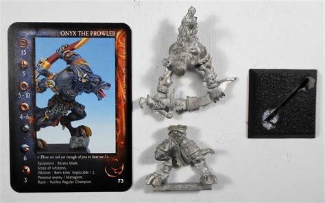 RACKHAM CONFRONTATION ONYX THE PROWLER WOLFEN OF YLLIA MINIATURE A EBay