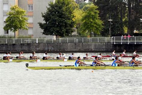 Rameurs Aux Championnats De France Sprint Vichy Vichy