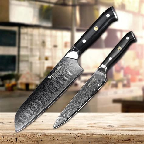 Aliexpress Buy SUNNECKO Professional 2PCS Kitchen Knives Set