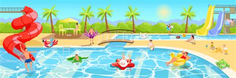 100 Man Water Park Stock Illustrations Royalty Free Vector Graphics