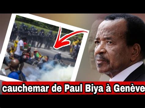 Séjour en Suisse La Brigade anti Sardinards cauchemar de Paul Biya à