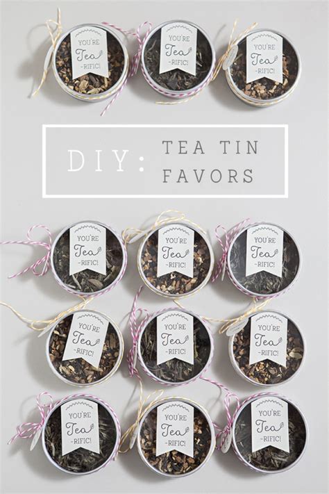 Learn how to make these darling tea wedding favors!