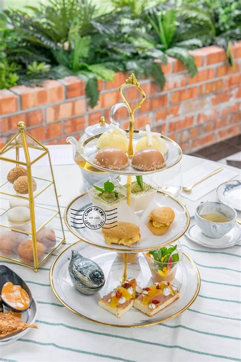 Elegant High Tea Set In Dreamy Garden Setting Averie Hous Penang