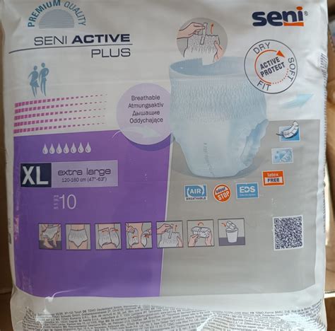 Pieluchomajtki Seni Active Plus Xl Sulej Wek Kup Teraz Na Allegro