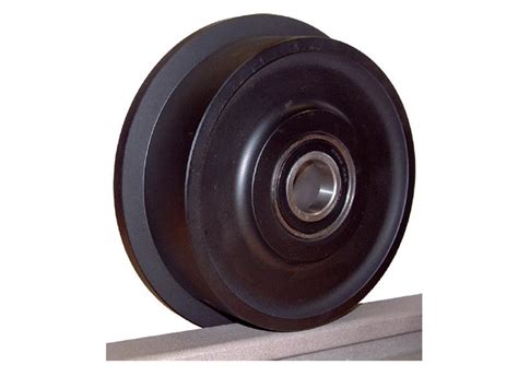 Cast Iron Single Flanged Cast Iron Wheels Heavy Duty Industrial