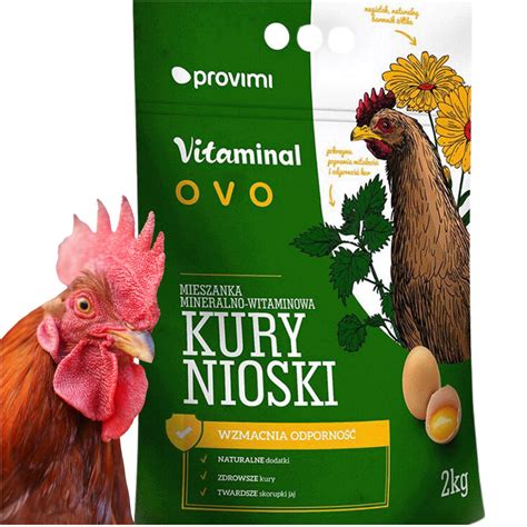 WITAMINY DLA KUR NIOSEK MIESZANKA WITAMINOWA Provimi Vitaminal OVO 2 KG