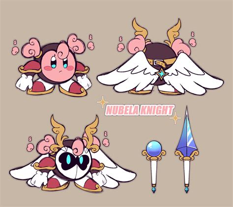 Artstation Fc Nubela Knight Kirby Fan Character