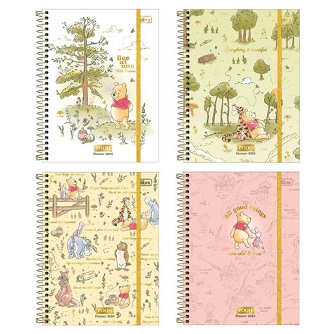 Agenda Planner Espiral X Cm Pooh Tilibra