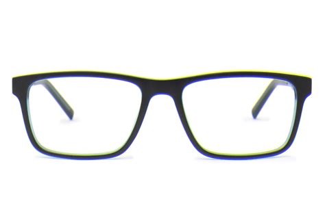 Prescription glasses 0309(Black/Blue)