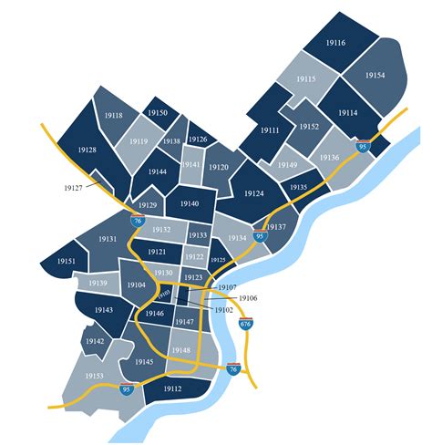 Philly Zip Code Map Stefa Emmalynn