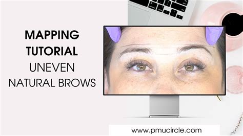 Uneven Natural Brows Step By Step Mapping Tutorial Using Thread