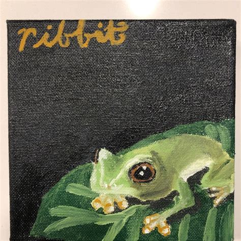 Frog Painting - Etsy