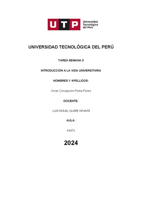 Ivu Actividad Omar Poma Ivu Psicolog A Universidad Tecnol Gica