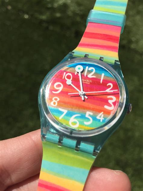 Wts Swatch Color The Sky Gs124 Watchcharts Marketplace