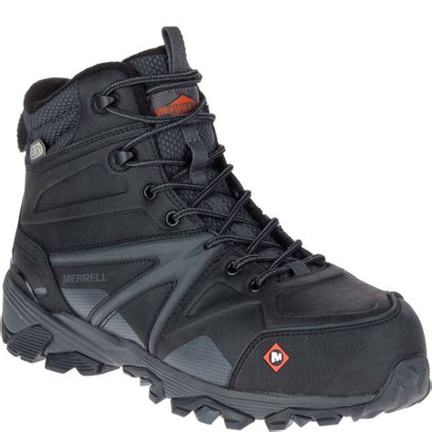 Merrell Mens J15727 Trailwork Mid Composite Toe Waterproof Safety Work