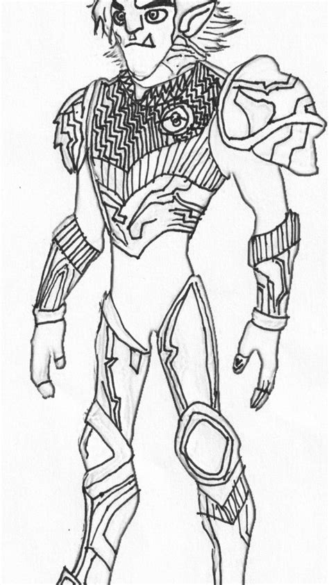 Trollhunters Jim Coloring Page