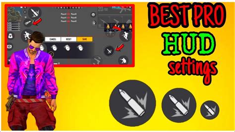 Best Pro Custom HUD Settings For Free Fire Players Basics Best