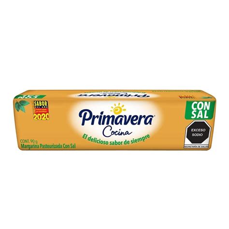 Margarina Primavera Chantilly Cocina Con Sal 90 G Walmart