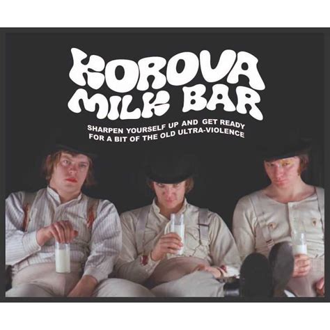 Neon Sign Clockwork Orange Korova Milk Bar Fan Art Uk Smithers