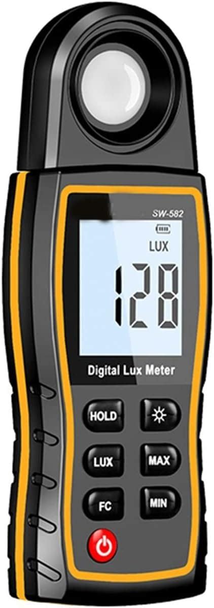 Digital Luxmeter Lux Fc Meter Medidor De Luz Para Fotografia