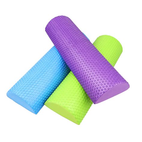 Half Round Eva Massage Foam Roller Yoga Pilates Fitness Equipment