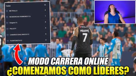 Primera Temporada Del Modo Carrera Online Con Youtubers Youtube