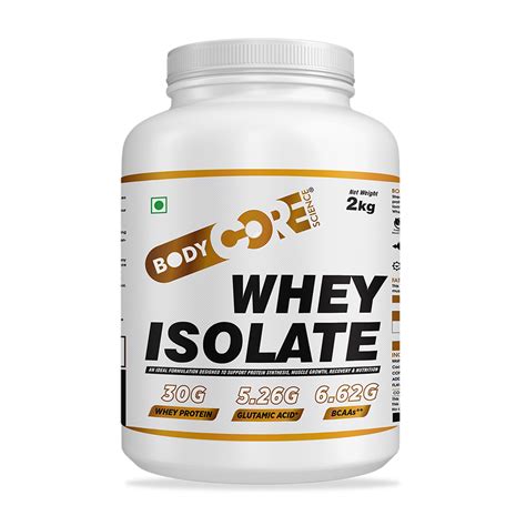 Bcs Whey Isolate White 2kg Body Core Science