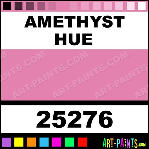 Amethyst Window Color Paint Set Stained Glass and Window Paints, Inks