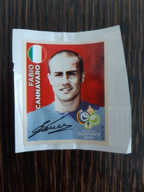 Fabio Cannavaro Sticker Panini Coca Cola Kaufen Auf Ricardo