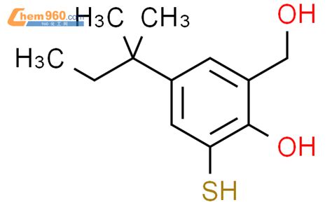 88661 06 7 Benzenemethanol 5 1 1 Dimethylpropyl 2 Hydroxy 3 Mercapto