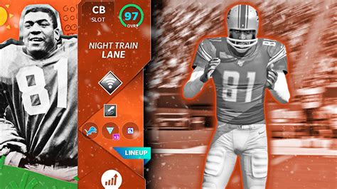 NIGHT TRAIN LANE CAN DO IT ALL Madden 21 Ultimate Team Autumn Blast