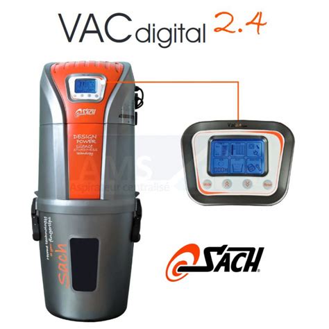 Centrale D Aspiration SACH Vac Digital 2 4