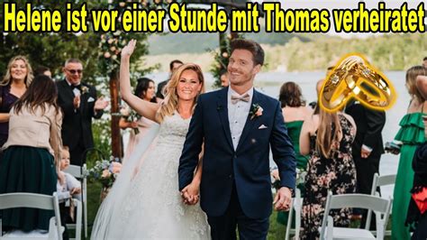 Vor Einer Stunde Im Kleinen Kreis Helene Fischer Hat Ihren Thomas