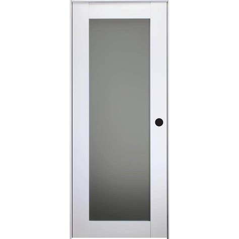 Belldinni Smart Pro In X In Left Handed Full Lite Frosted Glass