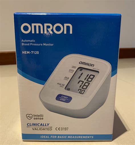 Omron Automatic Blood Pressure Monitor HEM 7120 Health Nutrition