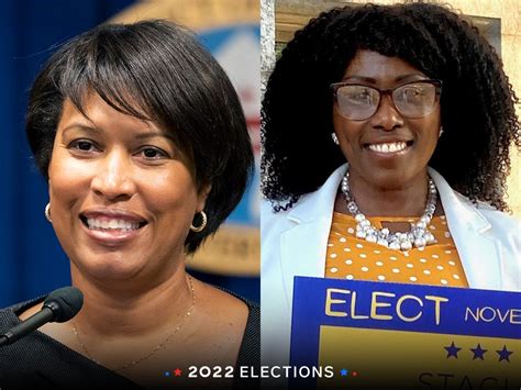 Democratic Mayor Muriel Bowser Defeats Republican Stacia Hall In