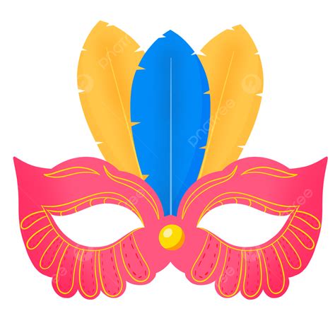 Carnival Feathers Png Picture Cartoon Pink Festive Carnival Feather