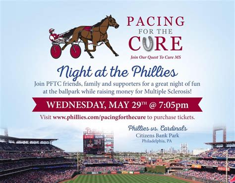 Night at the Phillies – Pacing For The Cure