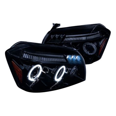 Spec D Lhp Mag G Tm Gloss Black Smoke Dual Halo Projector