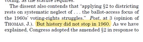 Roberts On History In Shelby County V Holder And Allen V Milligan