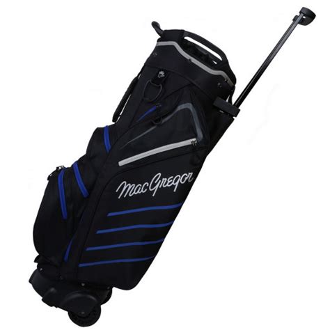 Macgregor Golf Vip Cart Bag With Built In Wheels Handle 14 Way Divider Macgregor Golf