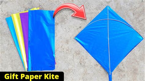 Gift Paper Kite Making How To Make Kite Patang Kese Banate He