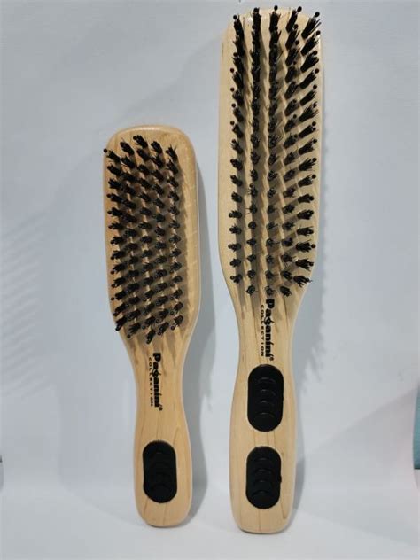 Paganini Collection 1pc Wooden Boar Bristle And Nylon Hair Brush High