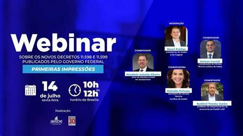 Webinar Sobre Os Novos Decretos Publicados Pelo Governo