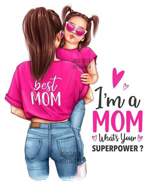 Pin De Yulia En Mother S Day En Dise O Madre E Hija